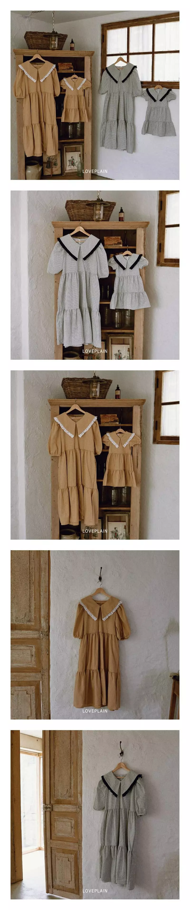 Loveplain - Korean Women Fashion - #vintagekidsstyle - Mom Siena One-piece