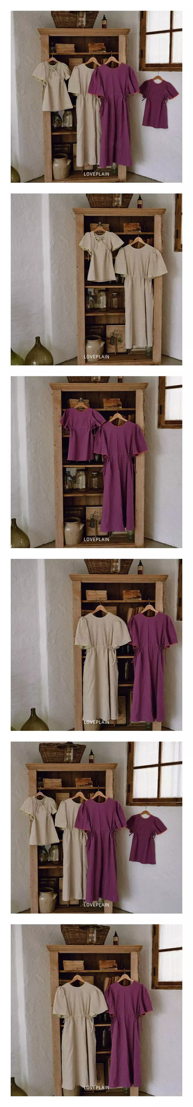 Loveplain - Korean Women Fashion - #womensfashion - Mom Angue One-piece