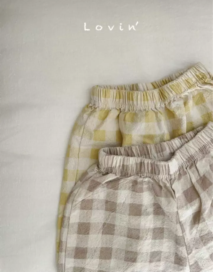 Lovin - Korean Children Fashion - #childrensboutique - Square Pants - 4