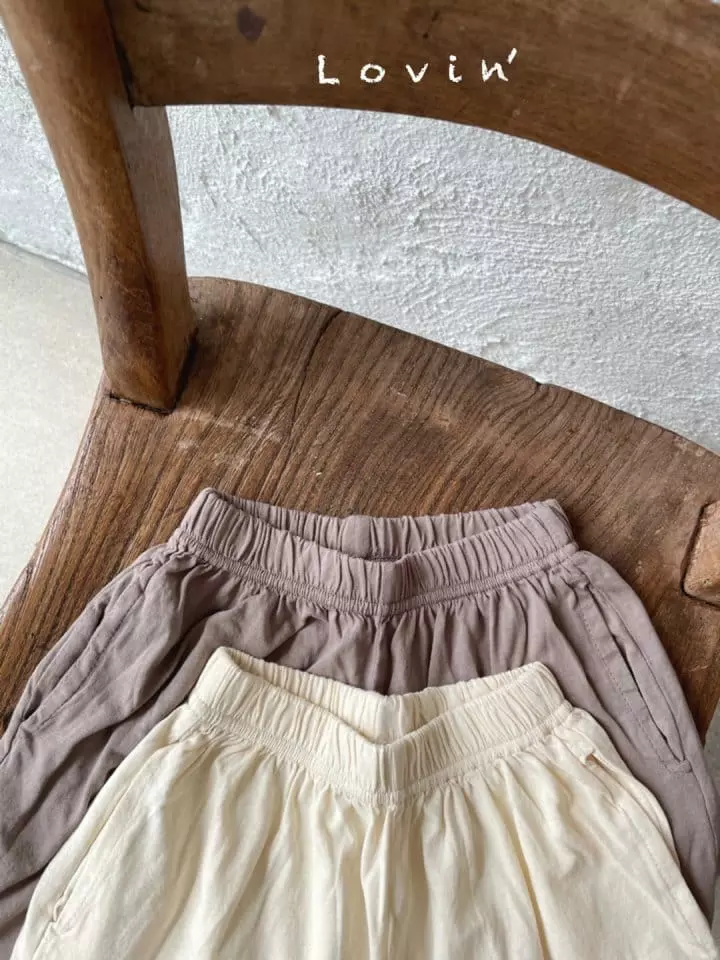Lovin - Korean Children Fashion - #designkidswear - Wide Pants - 4