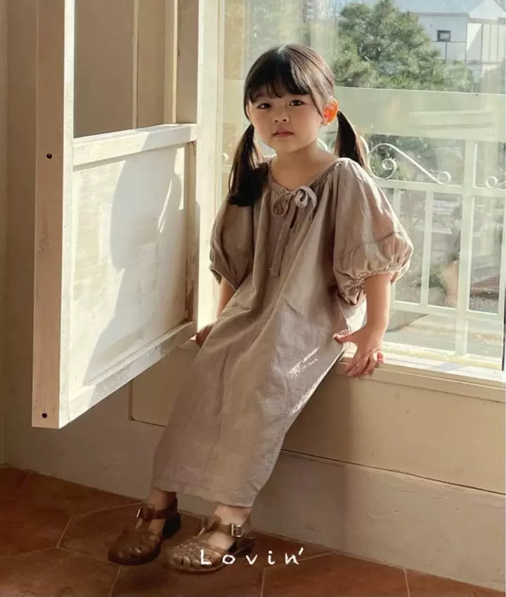 Lovin - Korean Children Fashion - #kidsstore - Margaret One-piece - 7