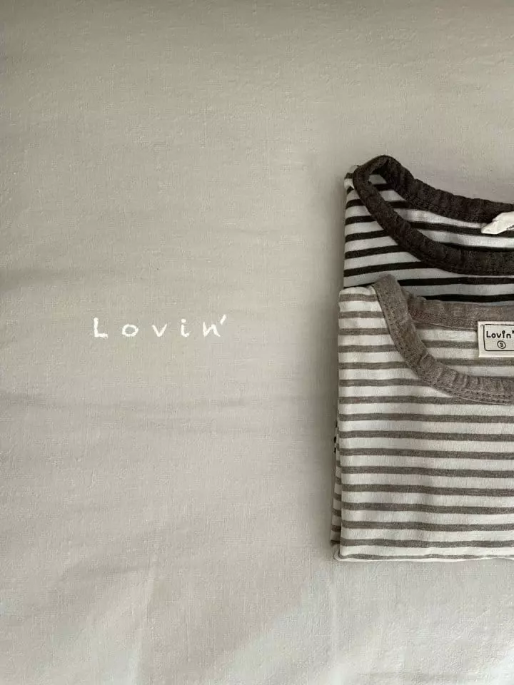 Lovin - Korean Children Fashion - #littlefashionista - Stripes Tee