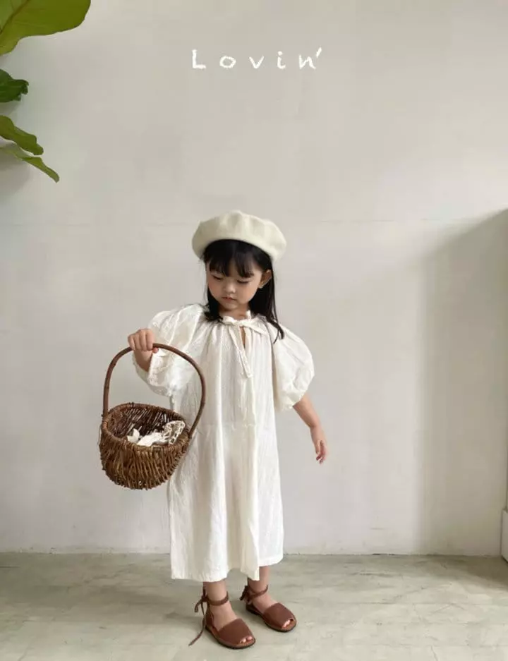 Lovin - Korean Children Fashion - #magicofchildhood - Margaret One-piece - 11
