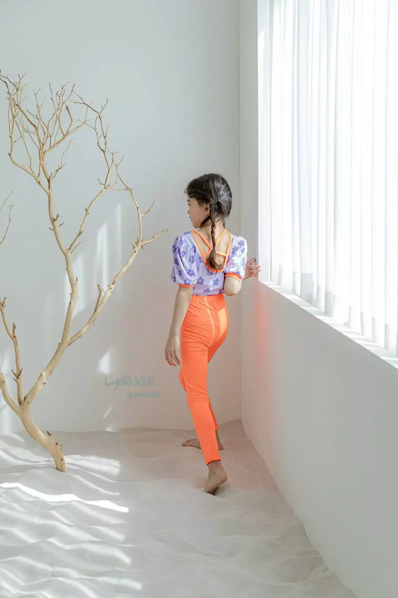 Lydia - Korean Children Fashion - #discoveringself - Water Leggings - 2