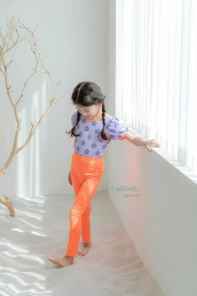 Lydia - Korean Children Fashion - #fashionkids - Water Leggings - 3