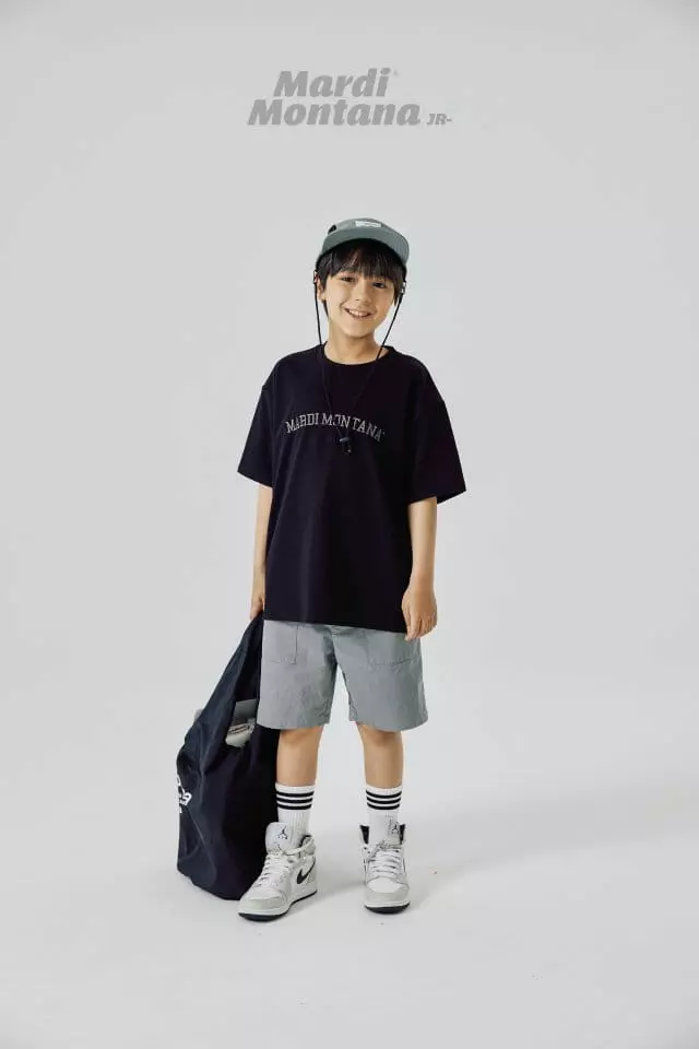 Mardi Montana - Korean Children Fashion - #fashionkids - Embroidery Short Sleeves Tee - 5