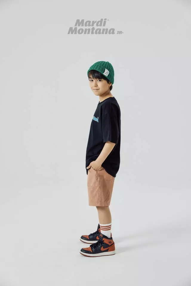 Mardi Montana - Korean Children Fashion - #fashionkids - Navy Yellow Tee