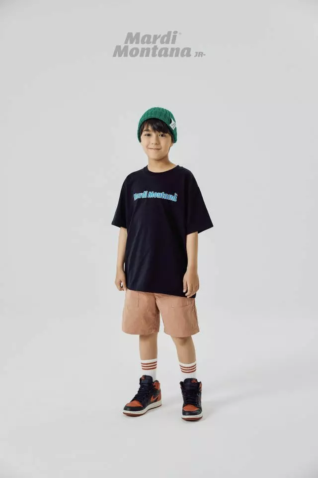 Mardi Montana - Korean Children Fashion - #kidsstore - Navy Yellow Tee - 4