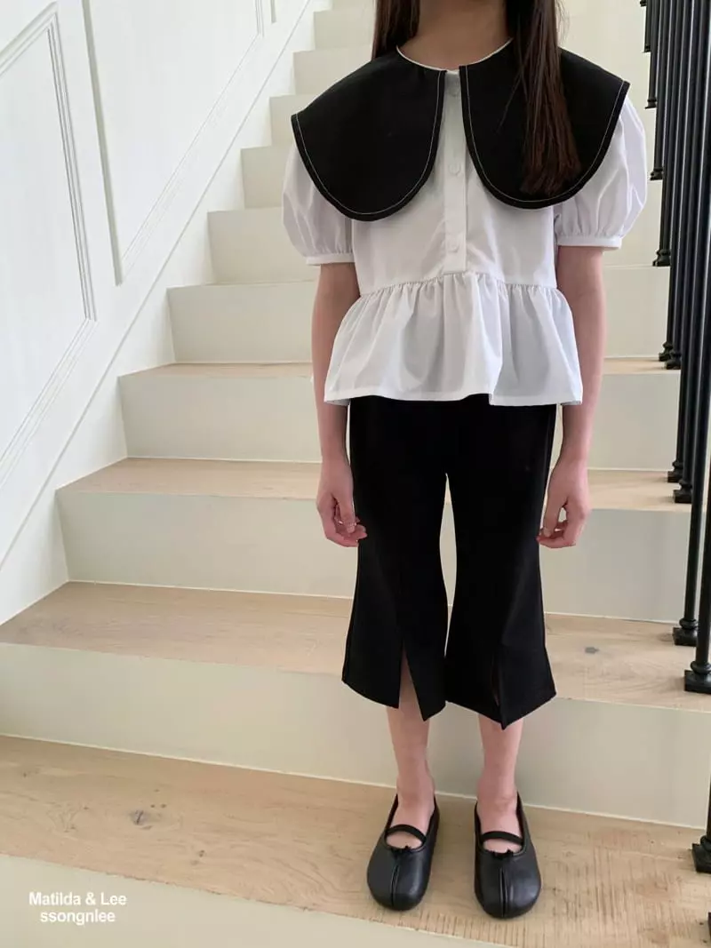 Matilda & Lee - Korean Children Fashion - #Kfashion4kids - Circke Collar Blouse - 12