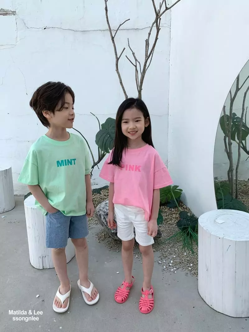 Matilda & Lee - Korean Children Fashion - #childofig - Color Tee - 12