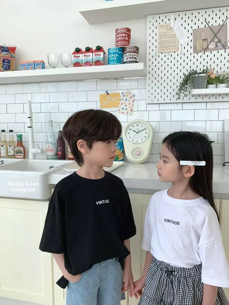 Matilda & Lee - Korean Children Fashion - #childofig - Vintage Tee - 6