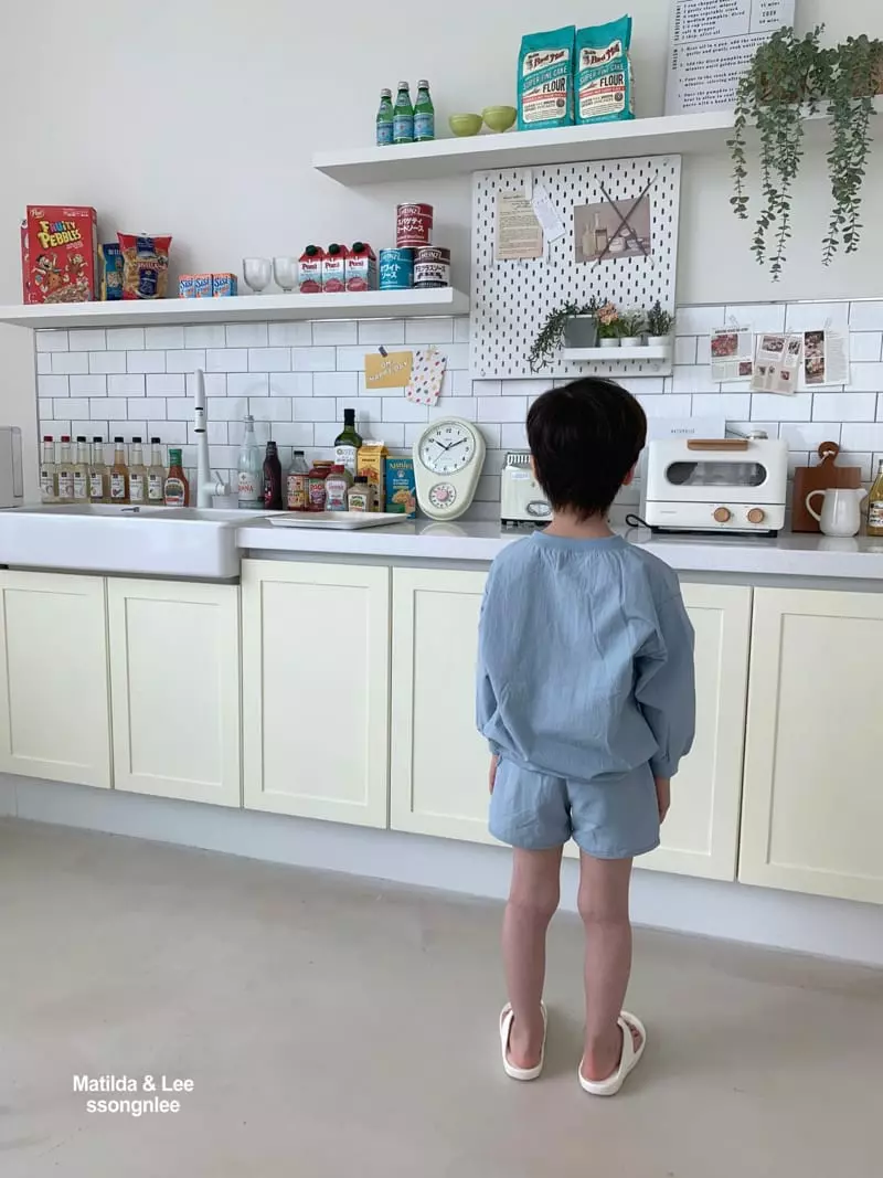 Matilda & Lee - Korean Children Fashion - #childrensboutique - V Top Bottom Set - 9