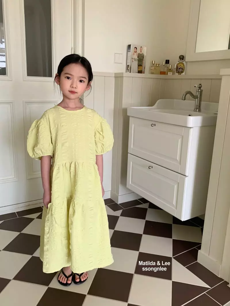 Matilda & Lee - Korean Children Fashion - #childrensboutique - Cancan One-piece - 5