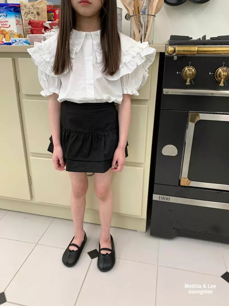 Matilda & Lee - Korean Children Fashion - #childrensboutique - Frill Blouse - 12