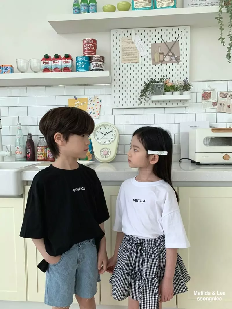 Matilda & Lee - Korean Children Fashion - #childrensboutique - Vintage Tee - 7