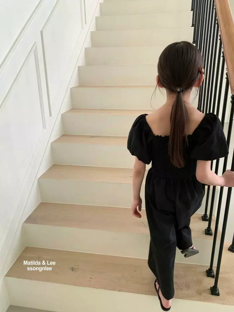 Matilda & Lee - Korean Children Fashion - #designkidswear - Smocked Jumpsuit - 9