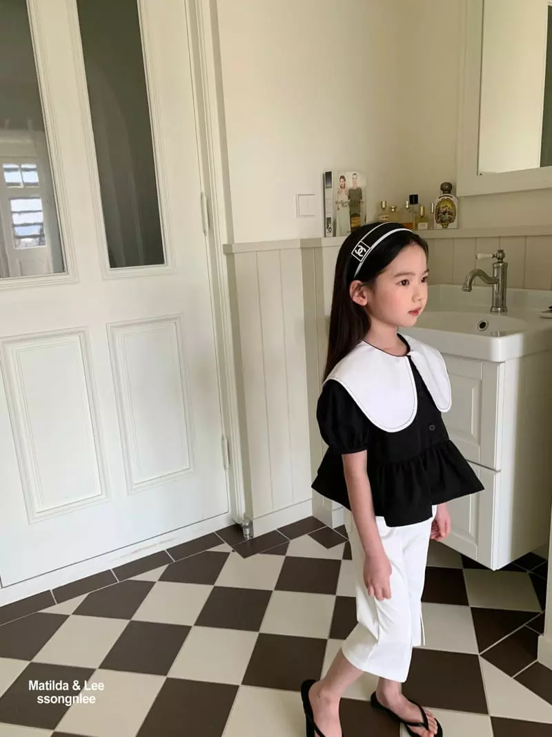 Matilda & Lee - Korean Children Fashion - #designkidswear - Circke Collar Blouse - 6