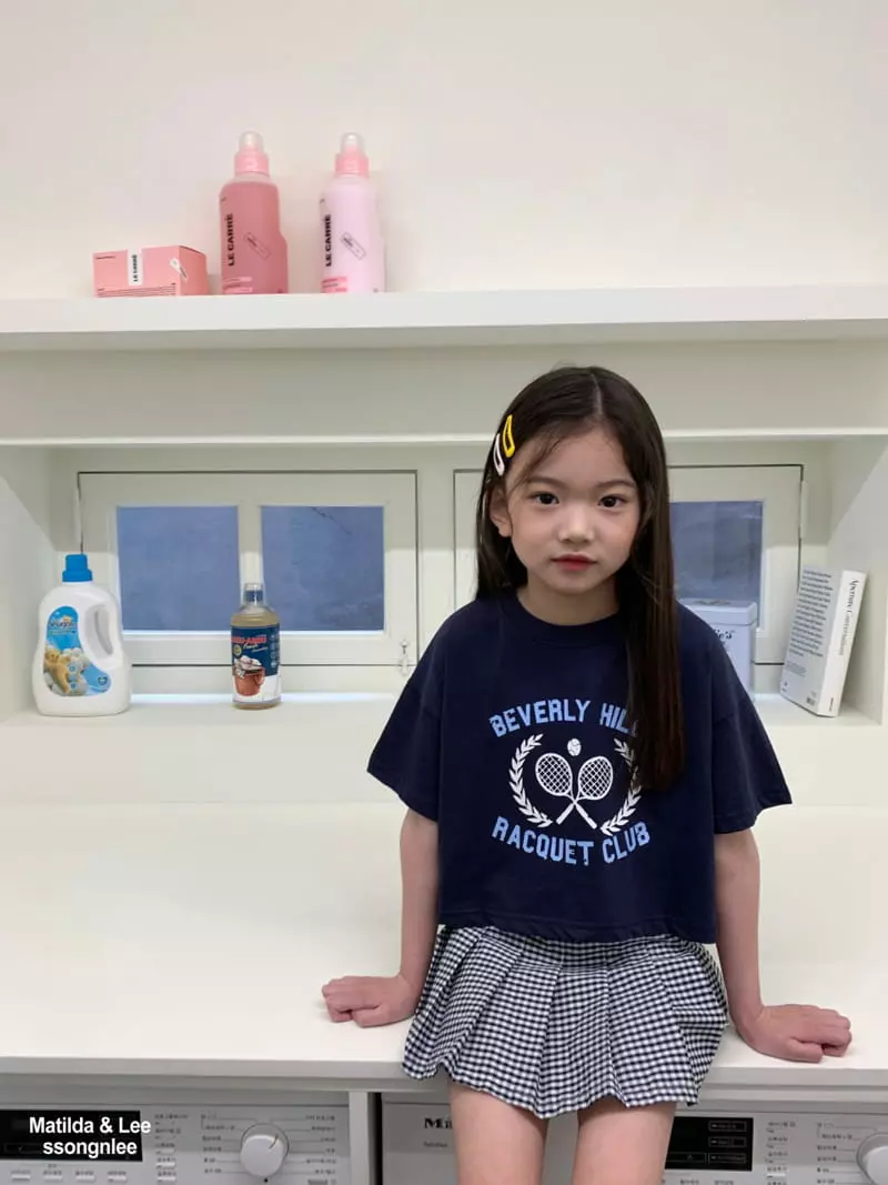 Matilda & Lee - Korean Children Fashion - #discoveringself - Check Skirt Pants Set - 12