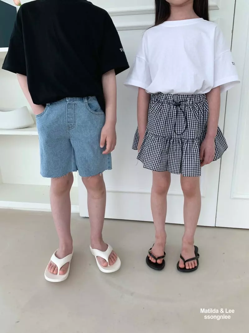 Matilda & Lee - Korean Children Fashion - #discoveringself - Summer Short Jeans - 12