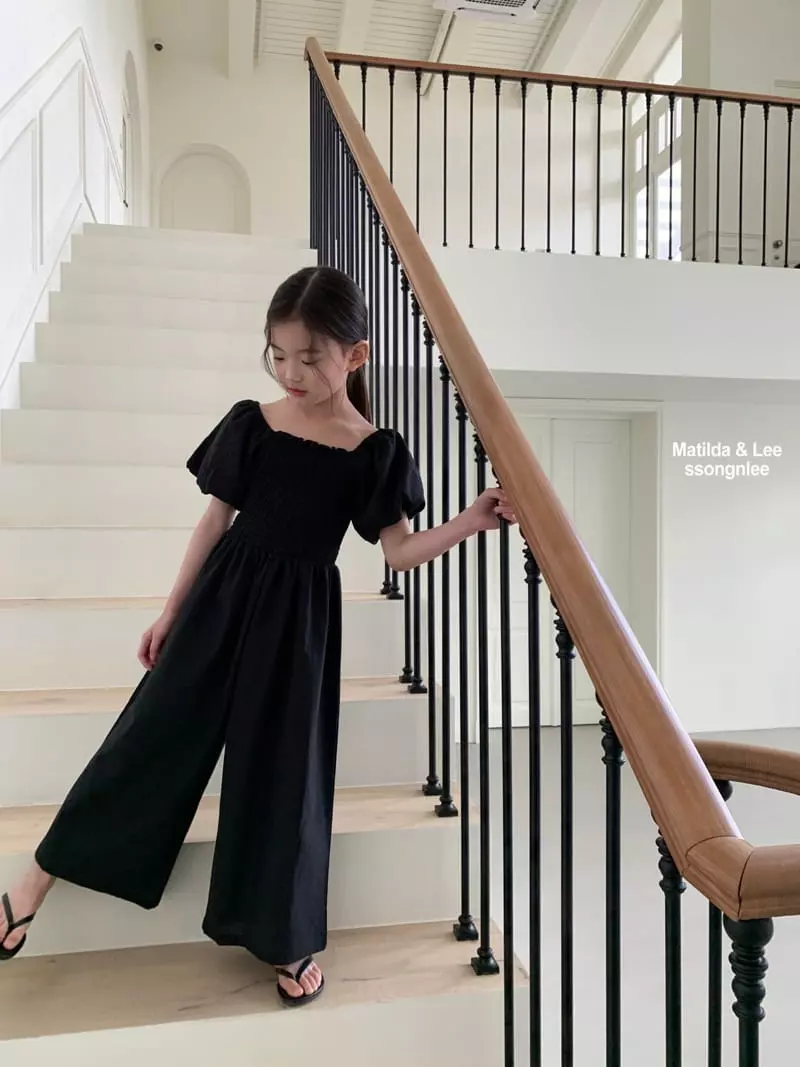 Matilda & Lee - Korean Children Fashion - #discoveringself - Smocked Jumpsuit - 10