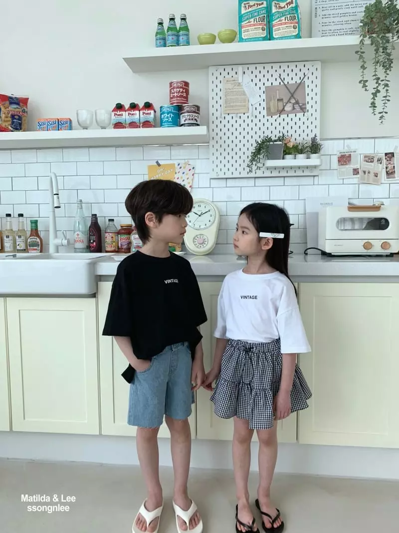 Matilda & Lee - Korean Children Fashion - #discoveringself - Vintage Tee - 9