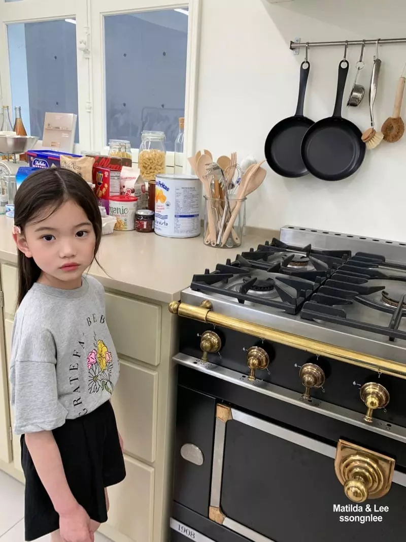 Matilda & Lee - Korean Children Fashion - #fashionkids - Flower Tee