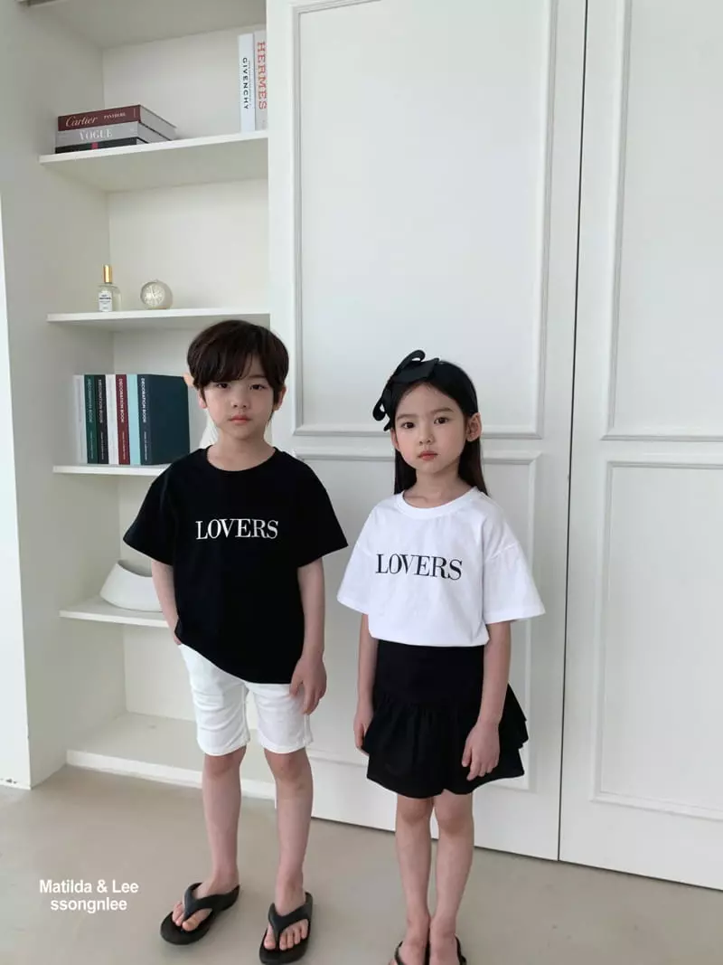 Matilda & Lee - Korean Children Fashion - #fashionkids - Lover Tee - 4