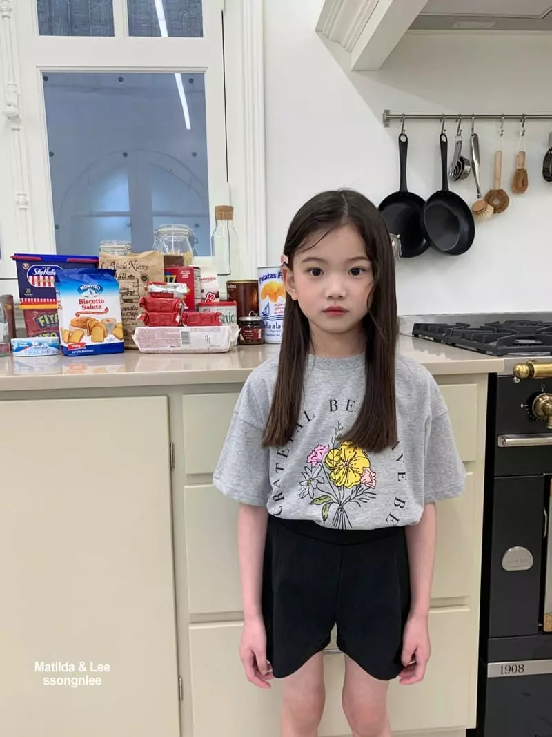 Matilda & Lee - Korean Children Fashion - #kidsstore - Flower Tee - 3
