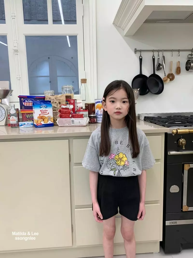 Matilda & Lee - Korean Children Fashion - #kidsstore - Flower Tee - 4