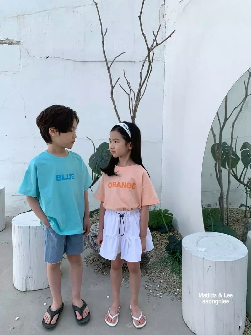 Matilda & Lee - Korean Children Fashion - #kidzfashiontrend - Color Tee - 3