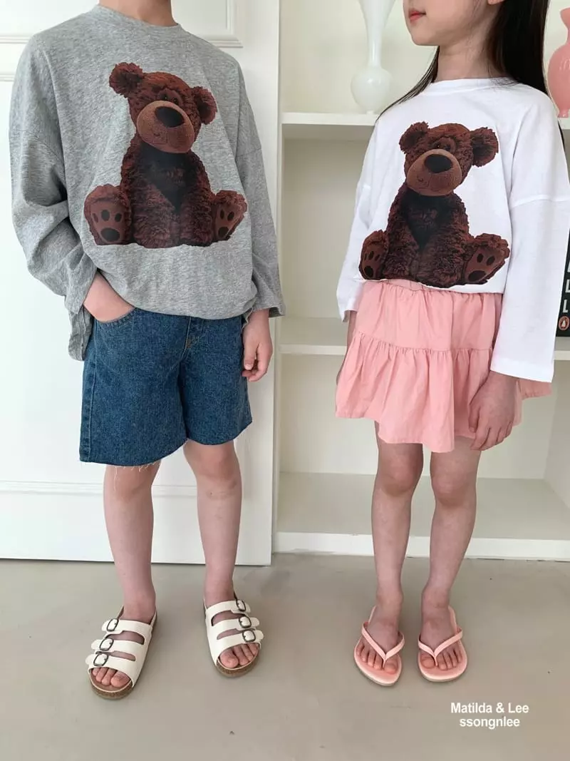 Matilda & Lee - Korean Children Fashion - #kidzfashiontrend - Bear Tee - 9