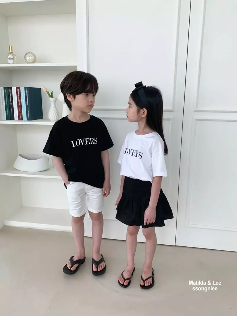 Matilda & Lee - Korean Children Fashion - #littlefashionista - Lover Tee - 8