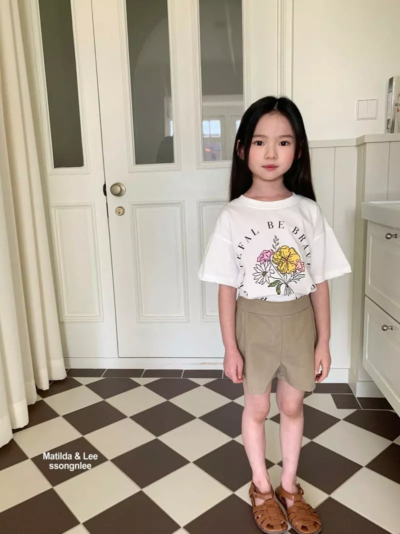 Matilda & Lee - Korean Children Fashion - #littlefashionista - Flower Tee - 6