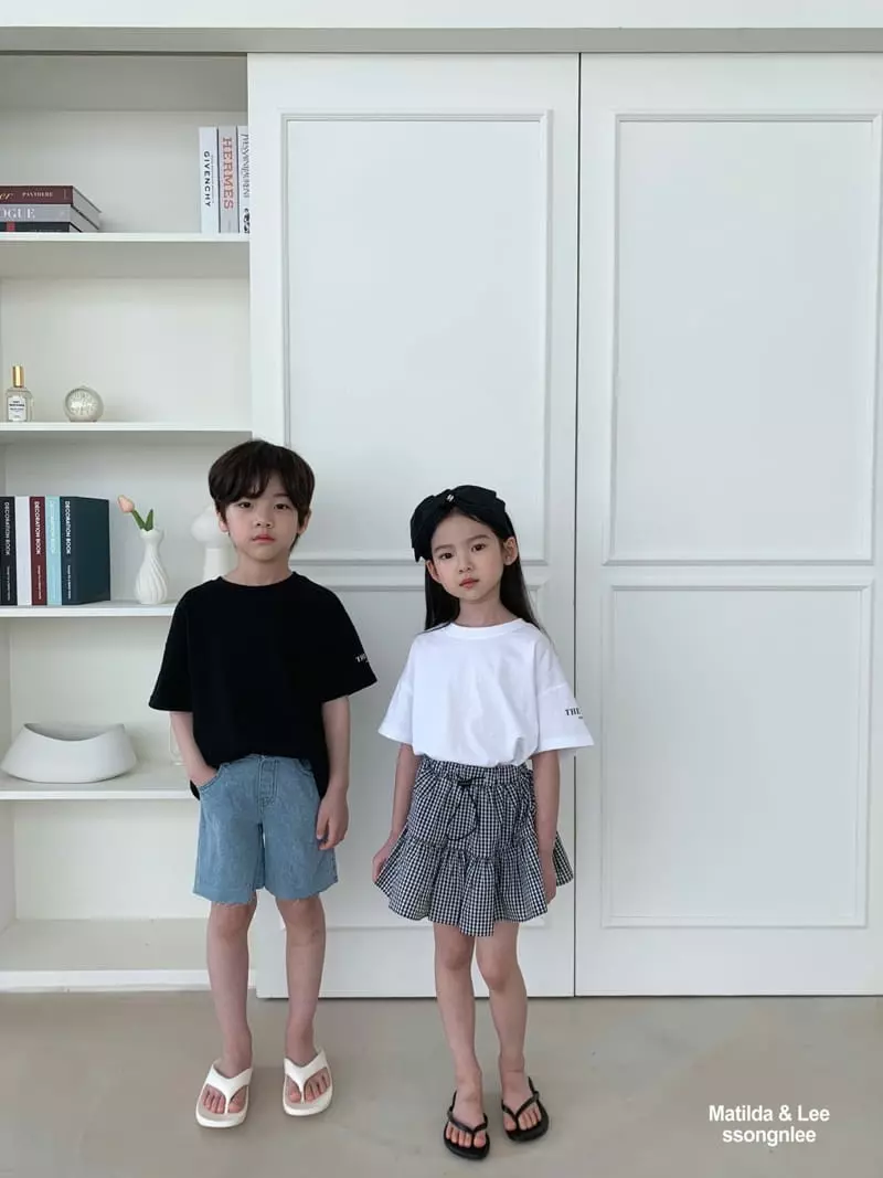 Matilda & Lee - Korean Children Fashion - #littlefashionista - Summer Short Jeans - 2