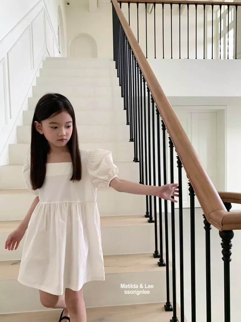 Matilda & Lee - Korean Children Fashion - #magicofchildhood - Back Slit String One-piece - 11