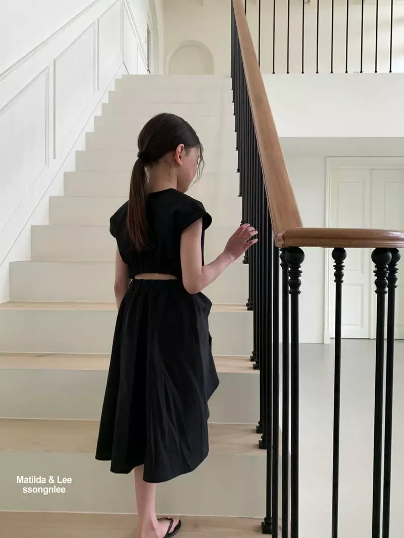 Matilda & Lee - Korean Children Fashion - #magicofchildhood - Back Slit One-piece - 10