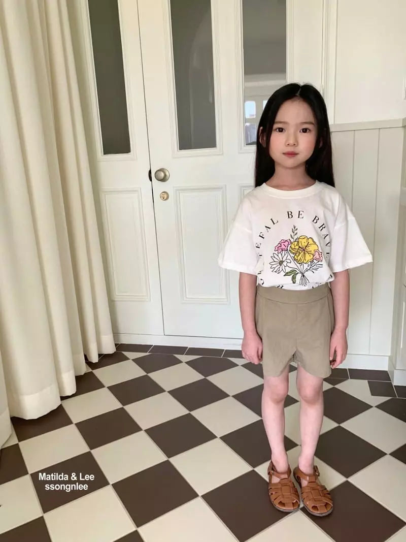 Matilda & Lee - Korean Children Fashion - #magicofchildhood - Flower Tee - 7
