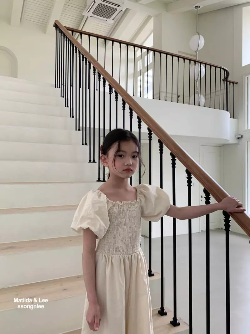 Matilda & Lee - Korean Children Fashion - #magicofchildhood - Smocked Jumpsuit
