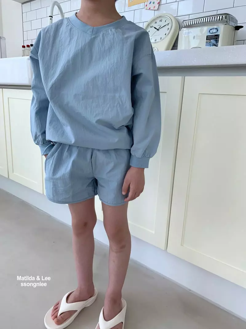 Matilda & Lee - Korean Children Fashion - #minifashionista - V Top Bottom Set - 5