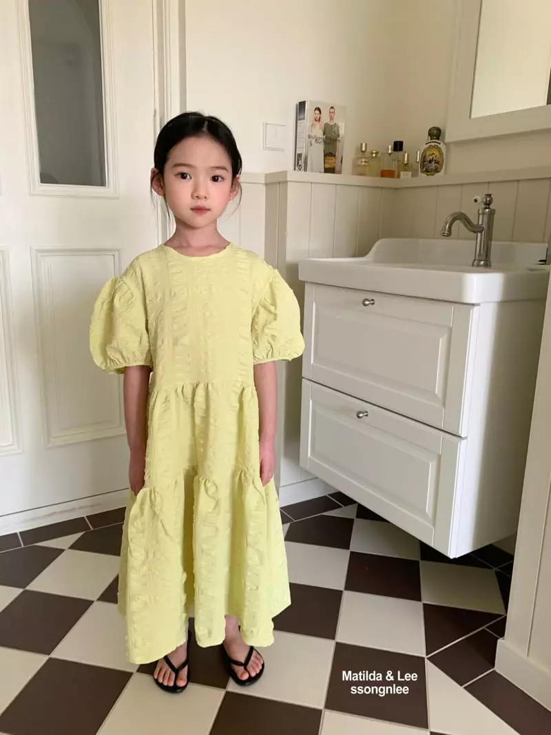 Matilda & Lee - Korean Children Fashion - #minifashionista - Cancan One-piece