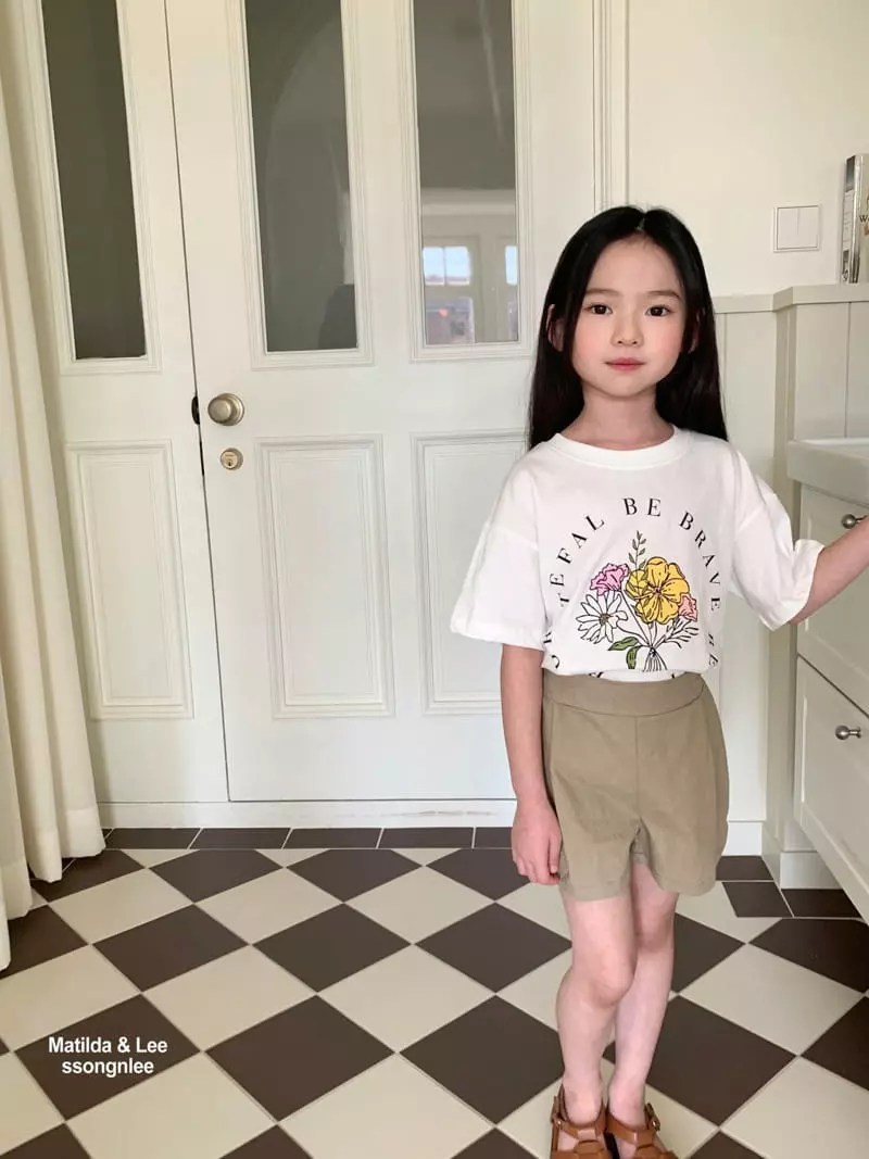 Matilda & Lee - Korean Children Fashion - #minifashionista - Flower Tee - 8