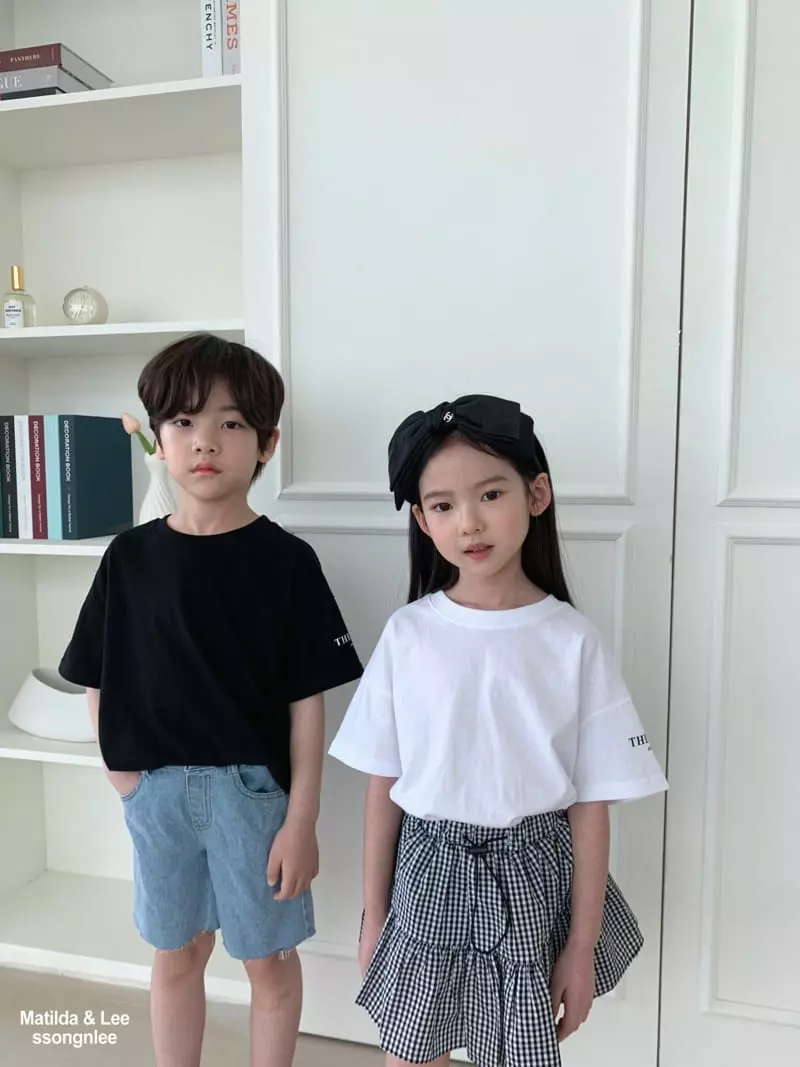 Matilda & Lee - Korean Children Fashion - #magicofchildhood - Summer Short Jeans - 4