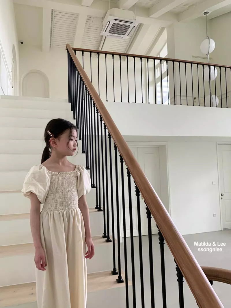 Matilda & Lee - Korean Children Fashion - #minifashionista - Smocked Jumpsuit - 2