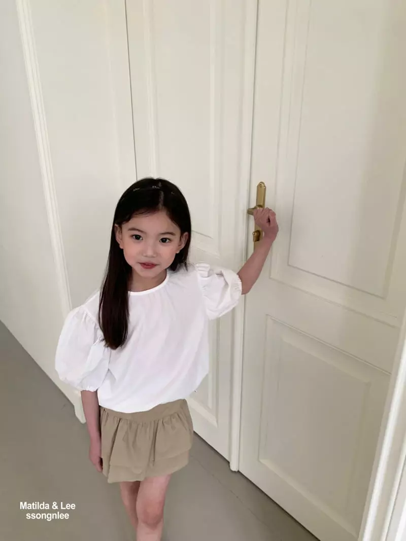 Matilda & Lee - Korean Children Fashion - #prettylittlegirls - Mini Wrinkle Skirt Pants - 12