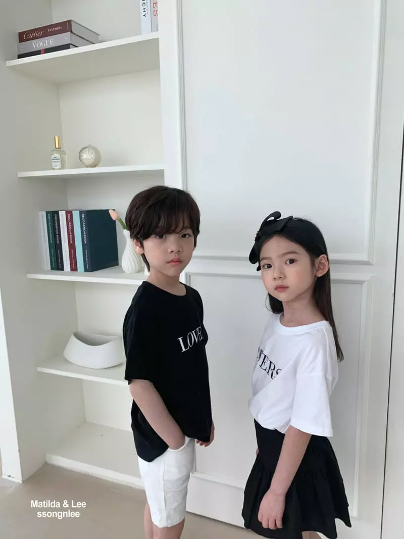 Matilda & Lee - Korean Children Fashion - #prettylittlegirls - Lover Tee - 11