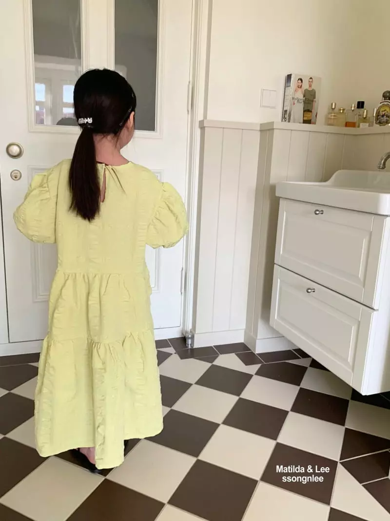 Matilda & Lee - Korean Children Fashion - #prettylittlegirls - Cancan One-piece - 2