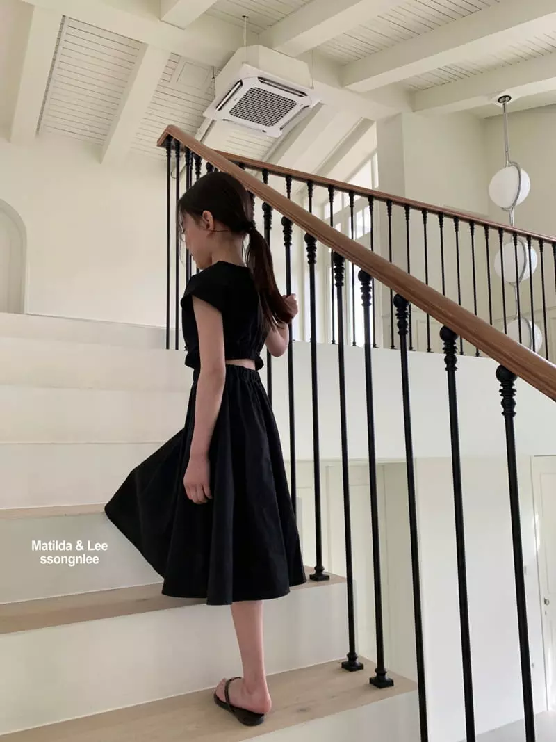 Matilda & Lee - Korean Children Fashion - #prettylittlegirls - Back Slit One-piece - 12