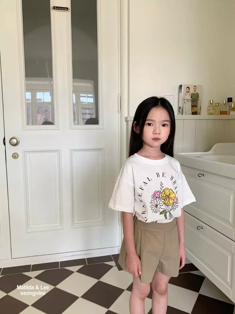 Matilda & Lee - Korean Children Fashion - #prettylittlegirls - Flower Tee - 9