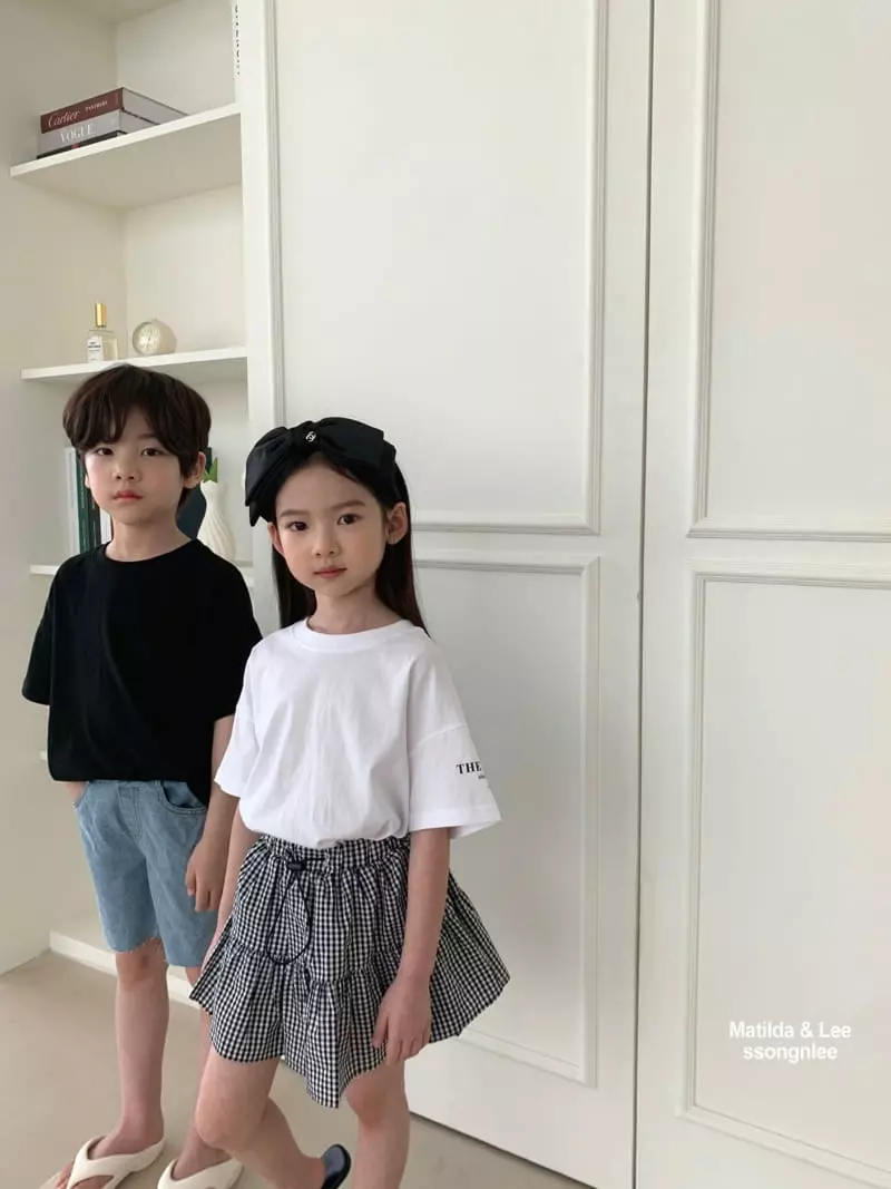 Matilda & Lee - Korean Children Fashion - #prettylittlegirls - Summer Short Jeans - 5
