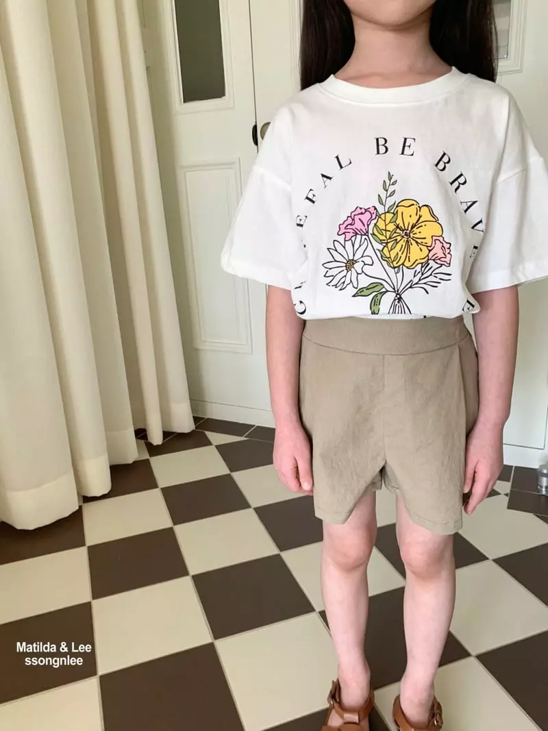 Matilda & Lee - Korean Children Fashion - #stylishchildhood - Flower Tee - 12